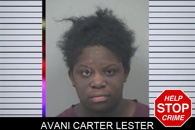 Avani Carter Lester Mugshots