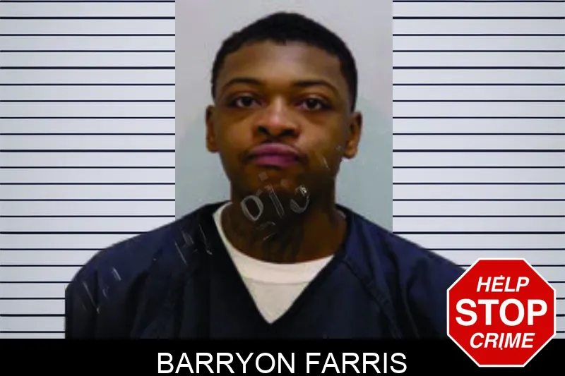 Barryon Farris Mugshots