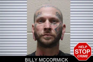 Billy McCormick mugshot