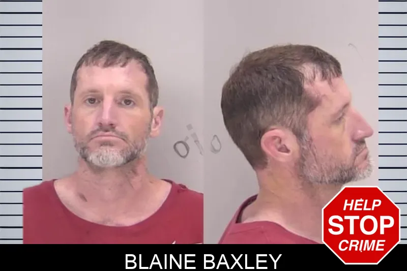 Blaine Baxley Mugshots