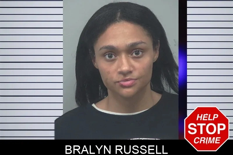 Bralyn Russell mugshot