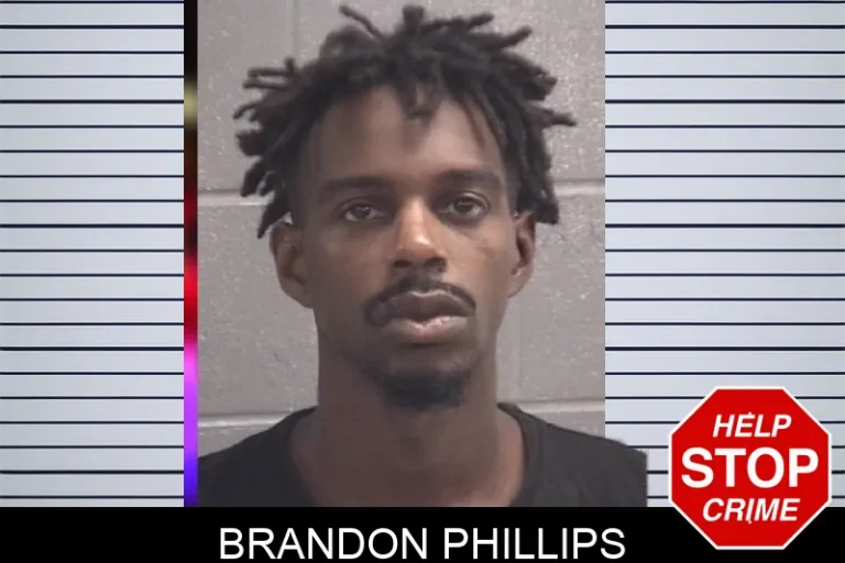 Brandon Phillips mugshot – Spalding County , Georgia Brandon Phillips