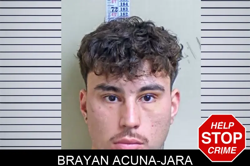 Brayan Acuna-Jara Mugshots
