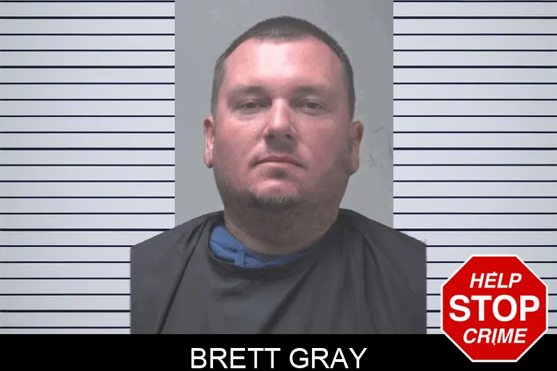 Brett Gray mugshot