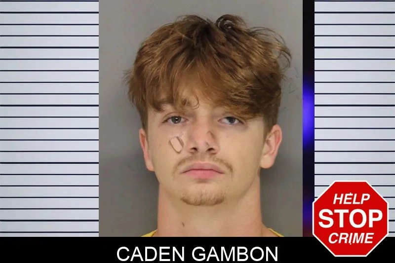 Caden Gambon Mugshots