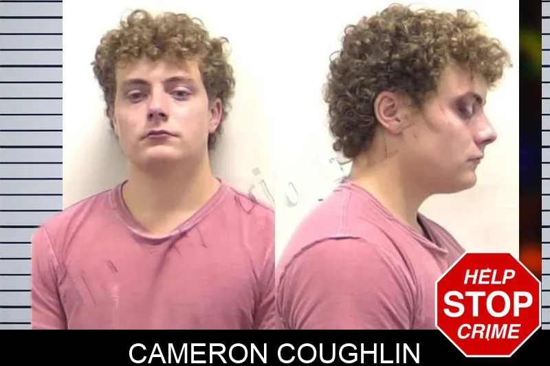 Cameron Coughlin mugshot