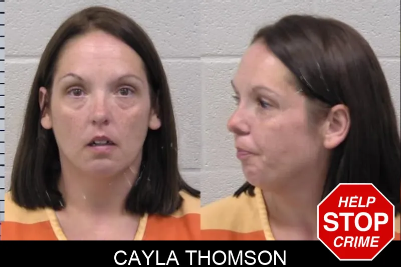Cayla Thomson Mugshots