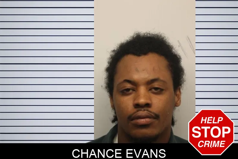 Chance Evans Mugshots