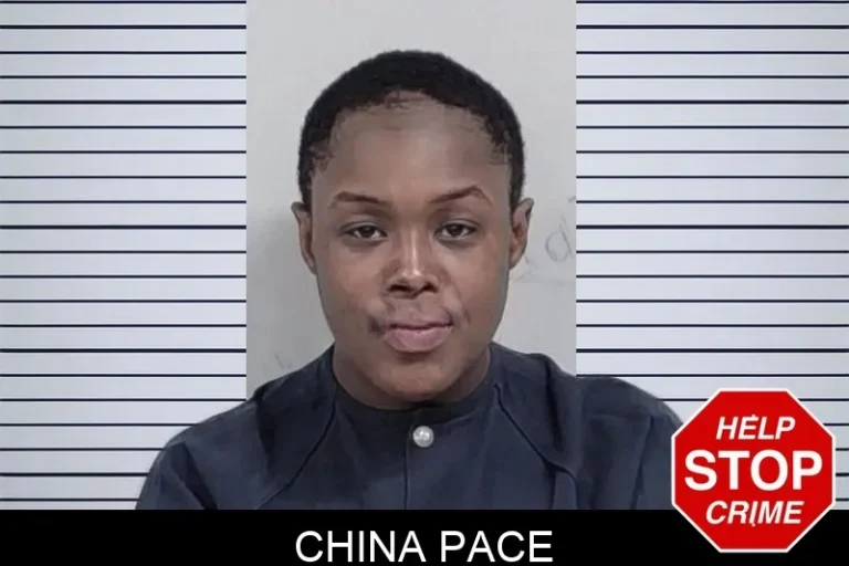 China Pace mugshot – Lowndes County , Georgia China Pace