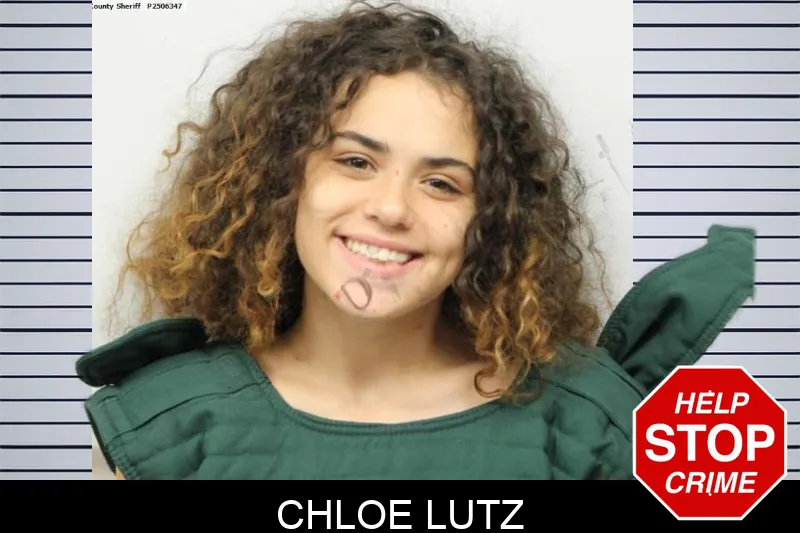 Chloe Lutz mugshot