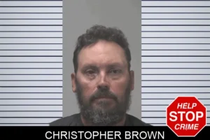 Christopher Brown mugshot