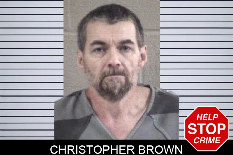 Christopher Brown mugshot