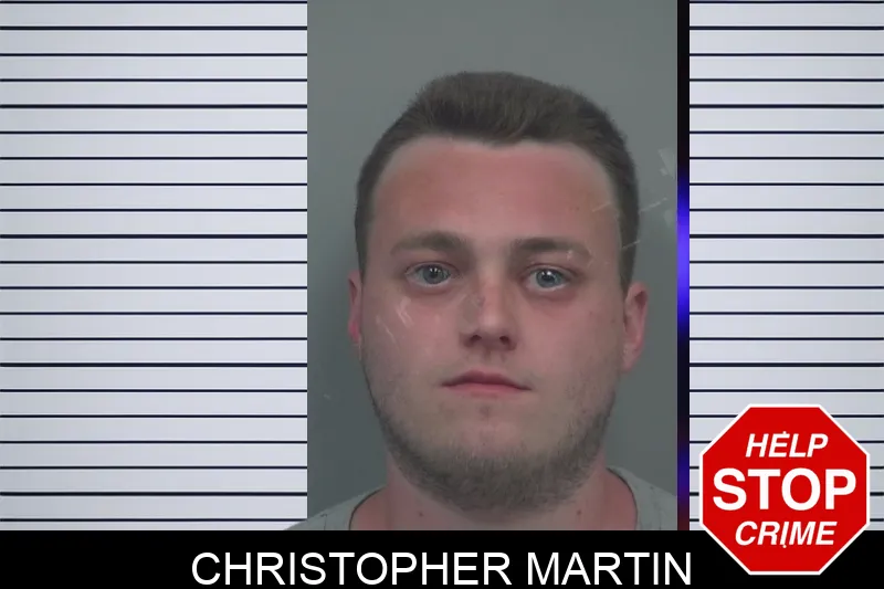 Christopher Martin Mugshots