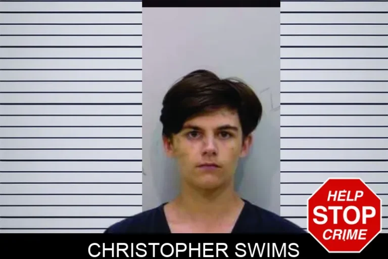 Christopher Swims mugshot – Bartow County , Georgia Christopher Swims