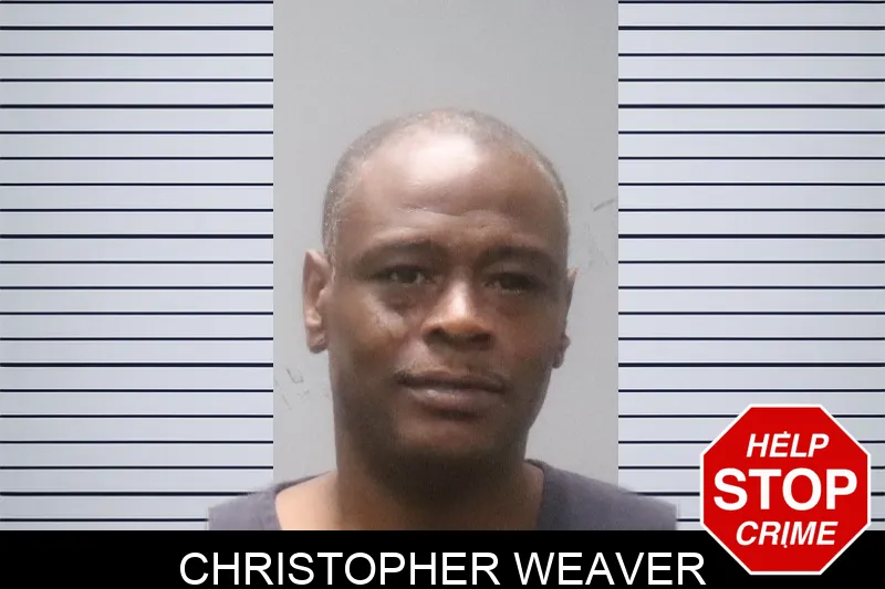 Christopher Weaver mugshot