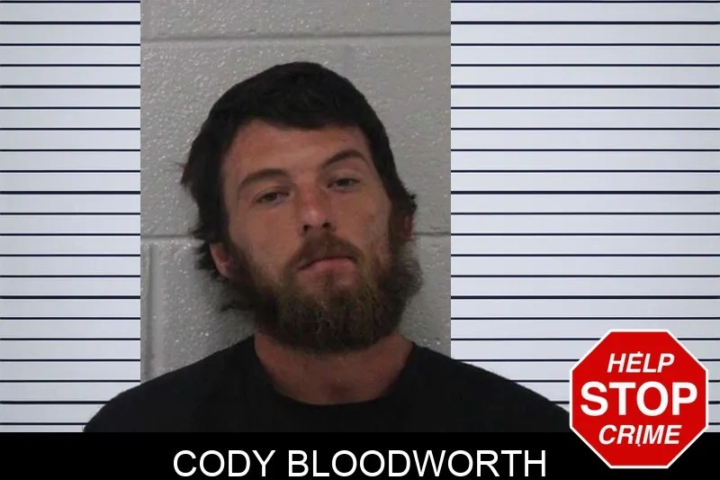 Cody Bloodworth Mugshots