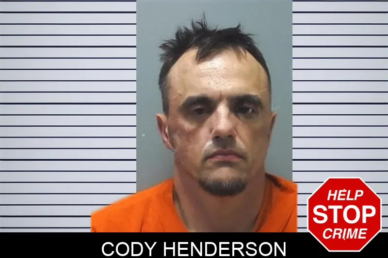 Cody Henderson mugshot