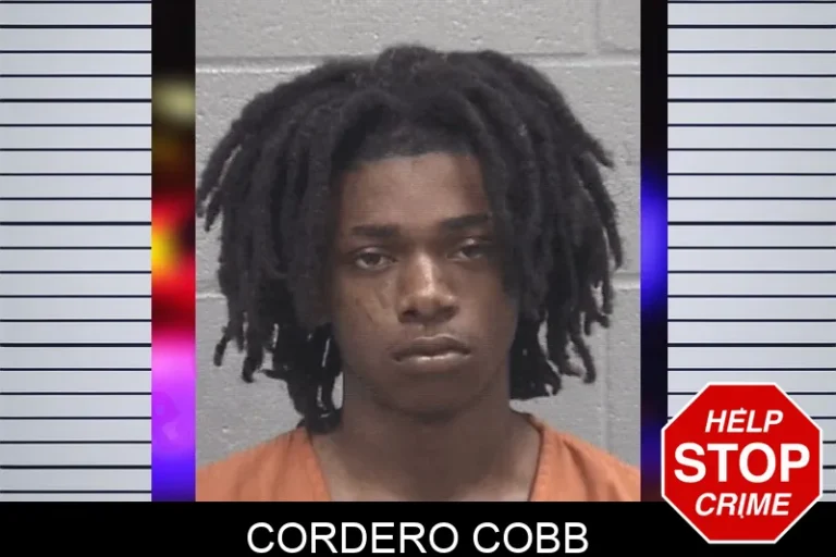 Cordero Cobb mugshot – Columbia County , Georgia Cordero Cobb