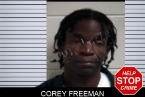 Corey Freeman mugshot
