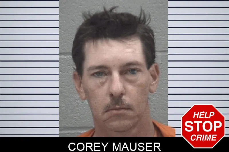 Corey Mauser Mugshots