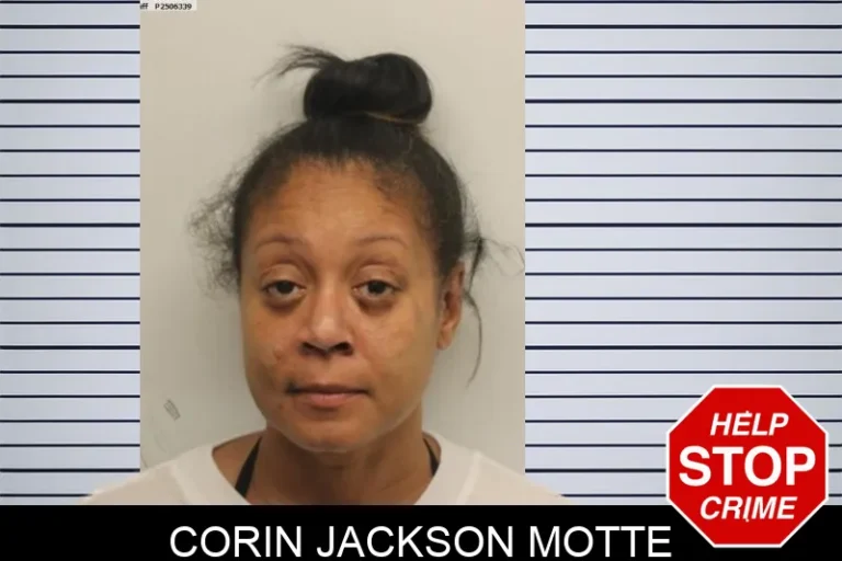 Corin Jackson Motte mugshot – Chatham County , Georgia Corin Jackson Motte