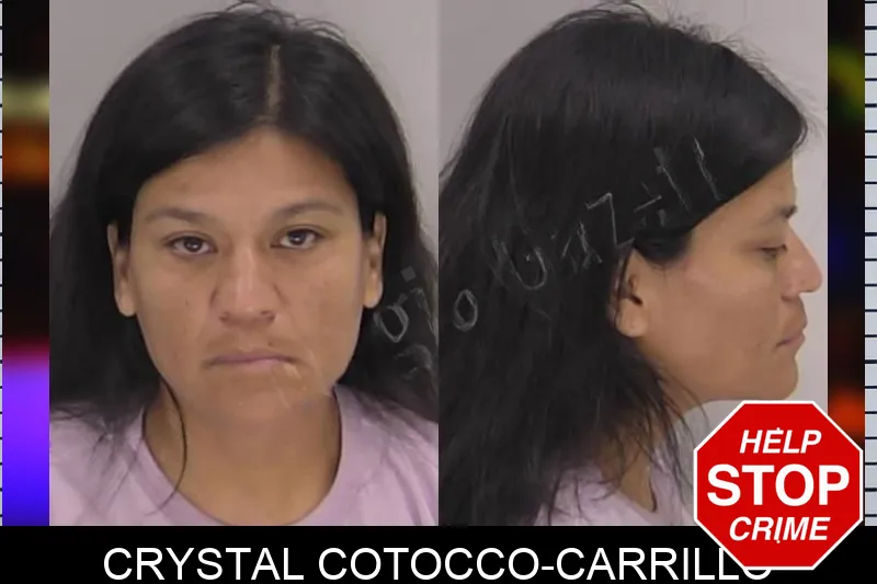 Crystal Cotocco-Carrillo Mugshots