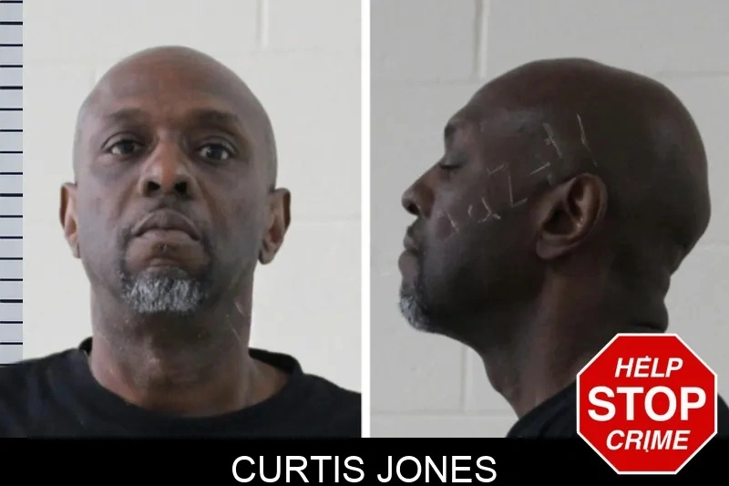 Curtis Jones mugshot