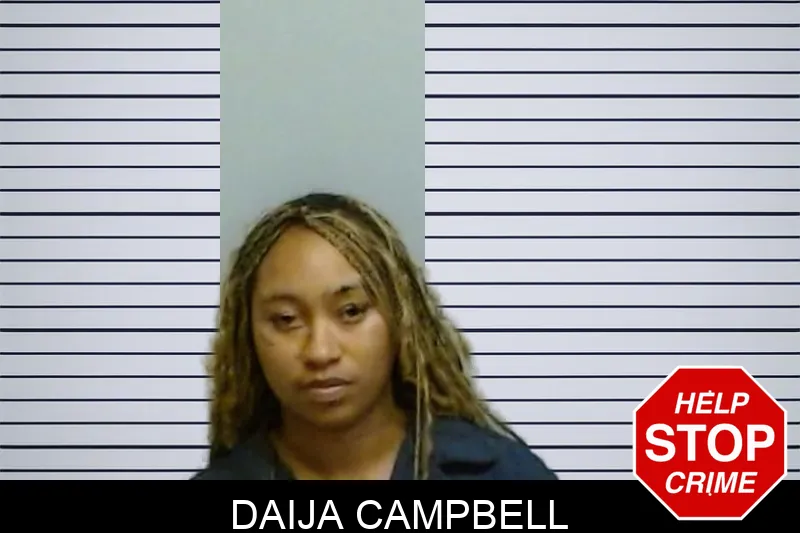 Daija Campbell Mugshots