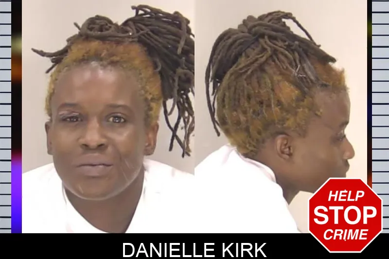 Danielle Kirk Mugshots