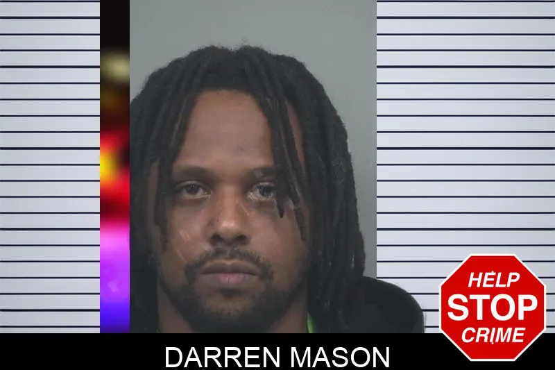 Darren Mason mugshot