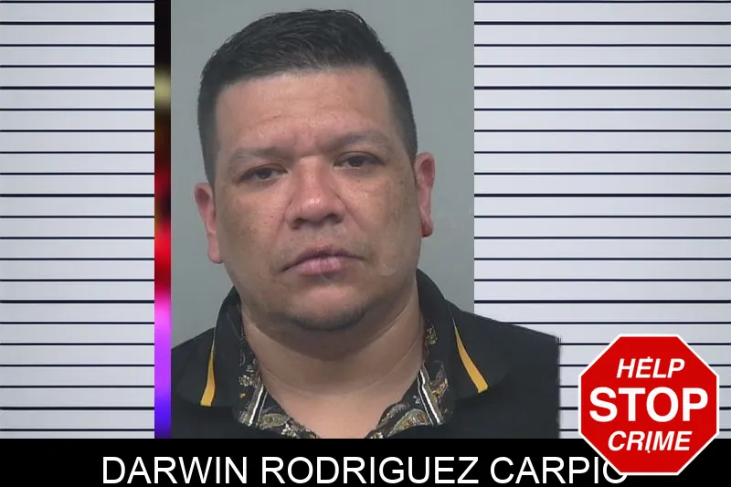 Darwin Rodriguez Carpio mugshot