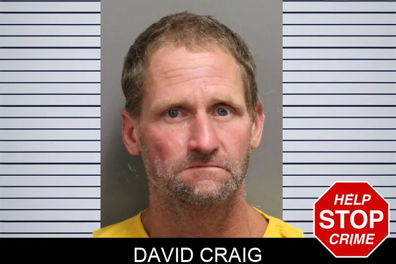 David Craig mugshot