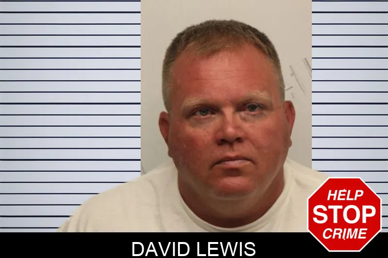 David Lewis mugshot