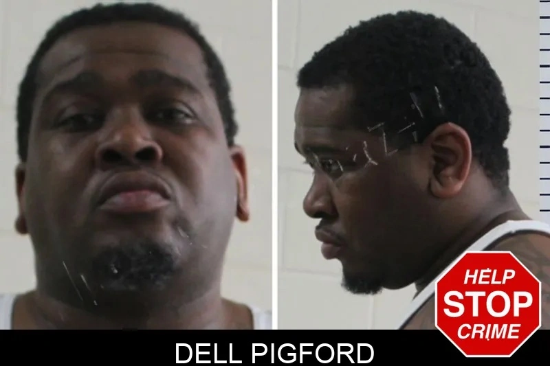 Dell Pigford Mugshots