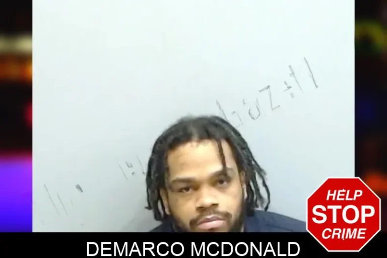 Demarco McDonald mugshot – Fulton County , Georgia Demarco McDonald