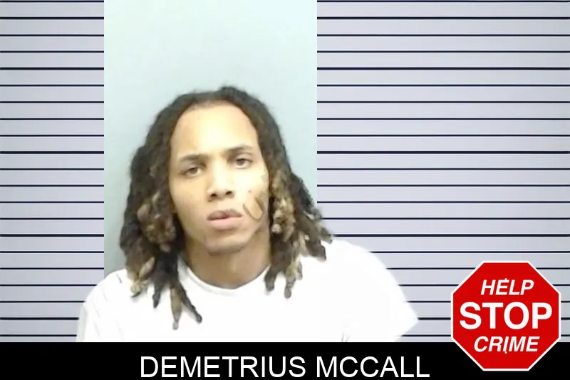 Demetrius McCall mugshot