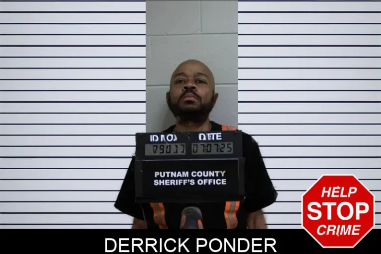 Derrick Ponder mugshot – Putnam County , Georgia Derrick Ponder