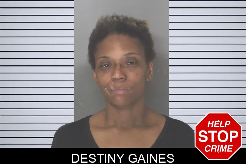 Destiny Gaines Mugshots