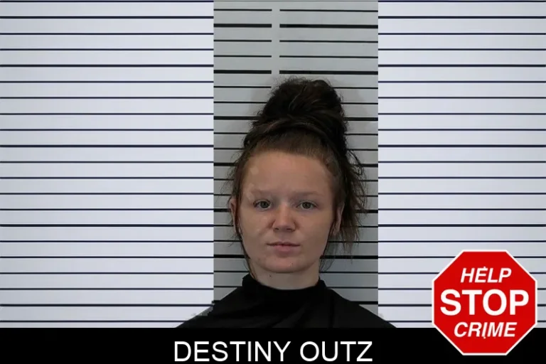 Destiny Outz mugshot – Hart County , Georgia Destiny Outz