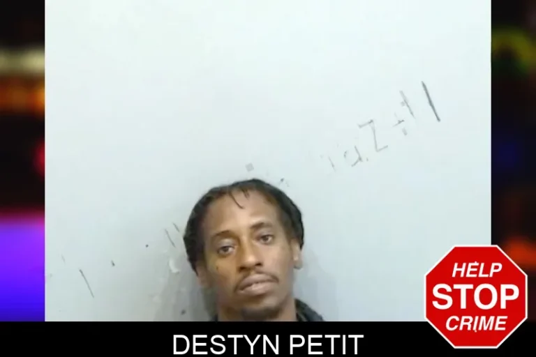 Destyn Petit mugshot – Fulton County , Georgia Destyn Petit