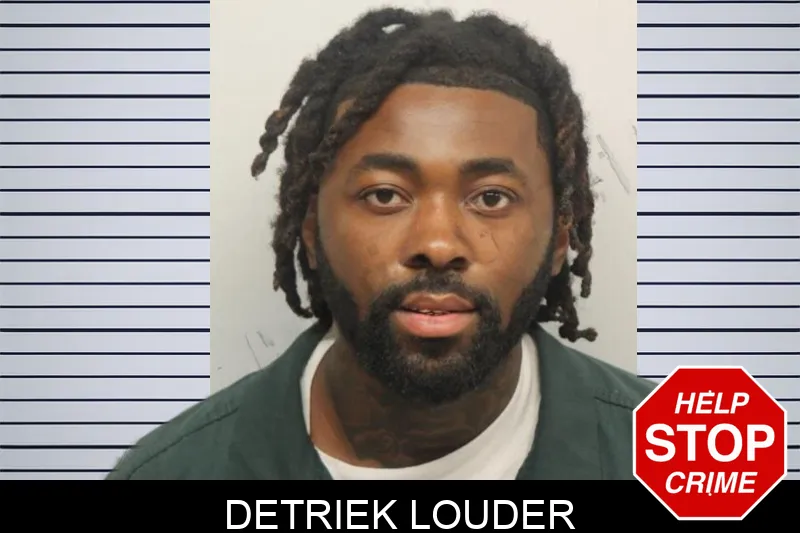 Detriek Louder mugshot