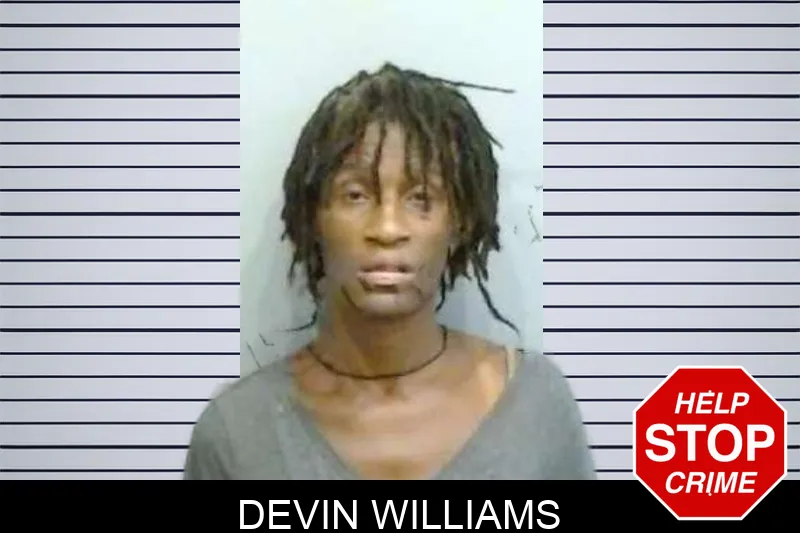 Devin Williams mugshot