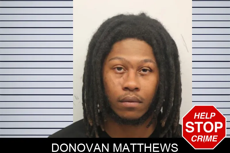 Donovan Matthews mugshot