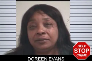 Doreen Evans mugshot