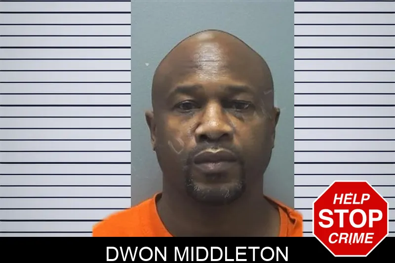Dwon Middleton Mugshots