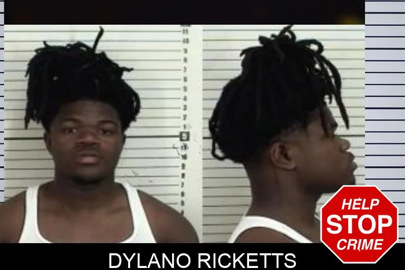 Dylano Ricketts Mugshots