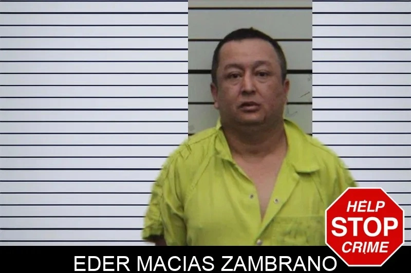 Eder Macias Zambrano Mugshots