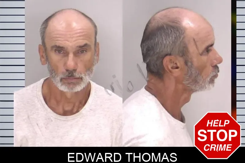 Edward Thomas Mugshots