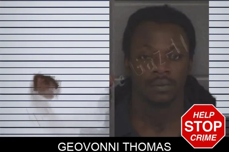 Geovonni Thomas mugshot – Barrow County , Georgia Geovonni Thomas