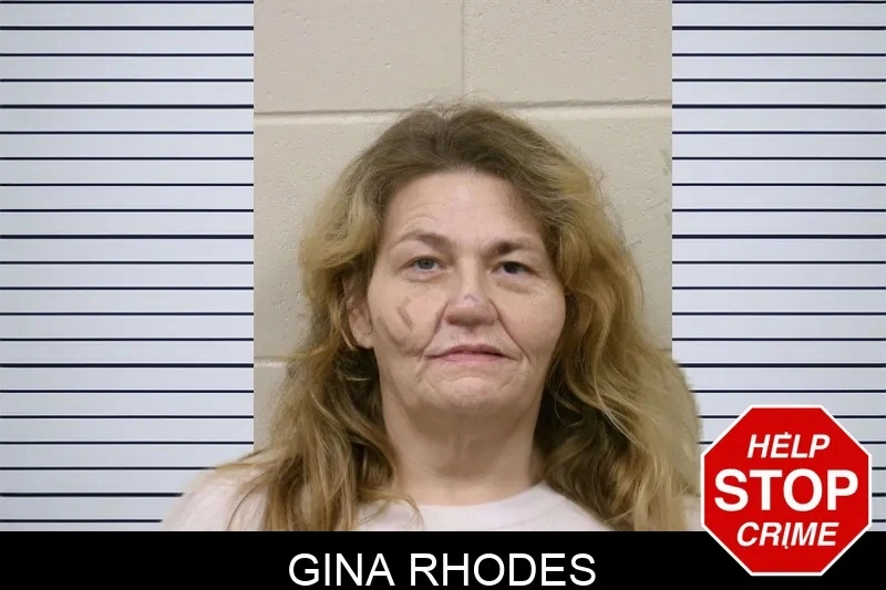 Gina Rhodes Mugshots